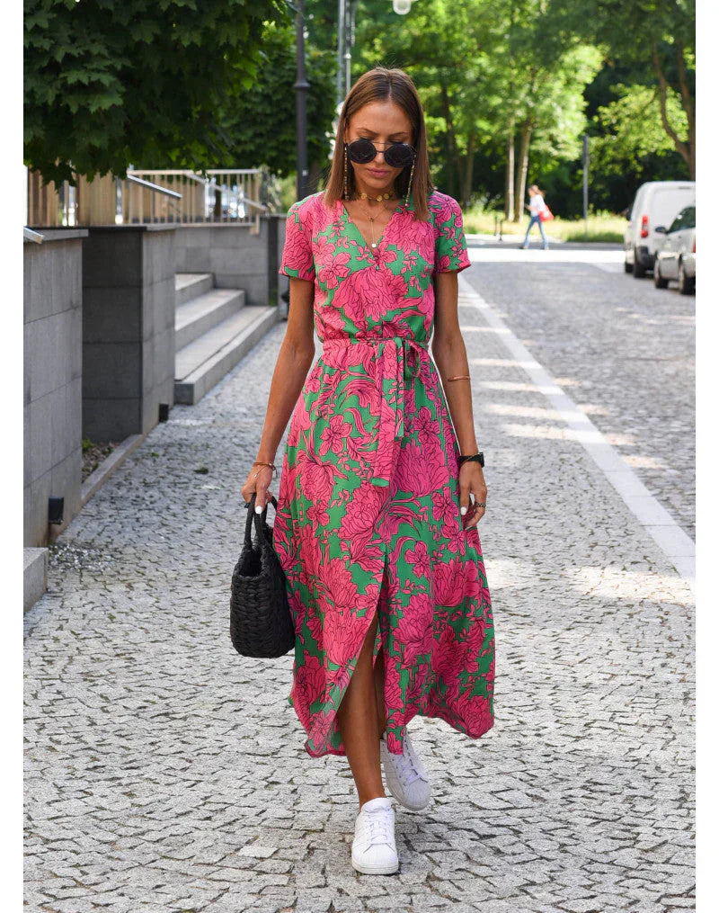 Suzanne - Elegantná sukňa s V-krkom