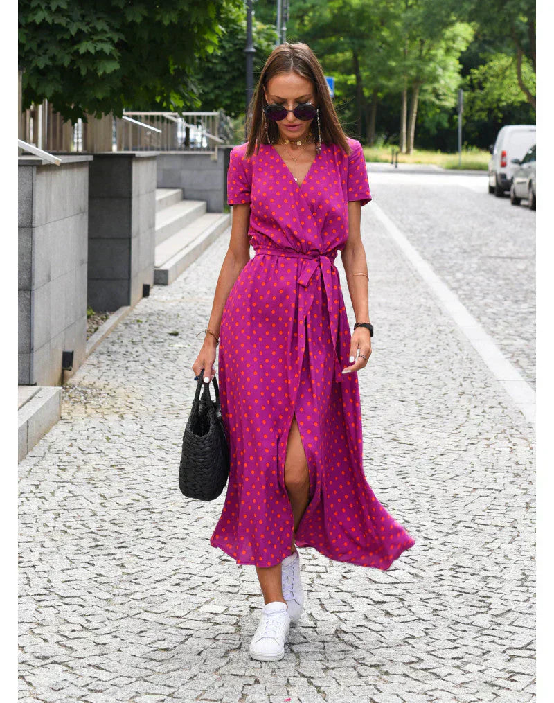 Suzanne - Elegantná sukňa s V-krkom