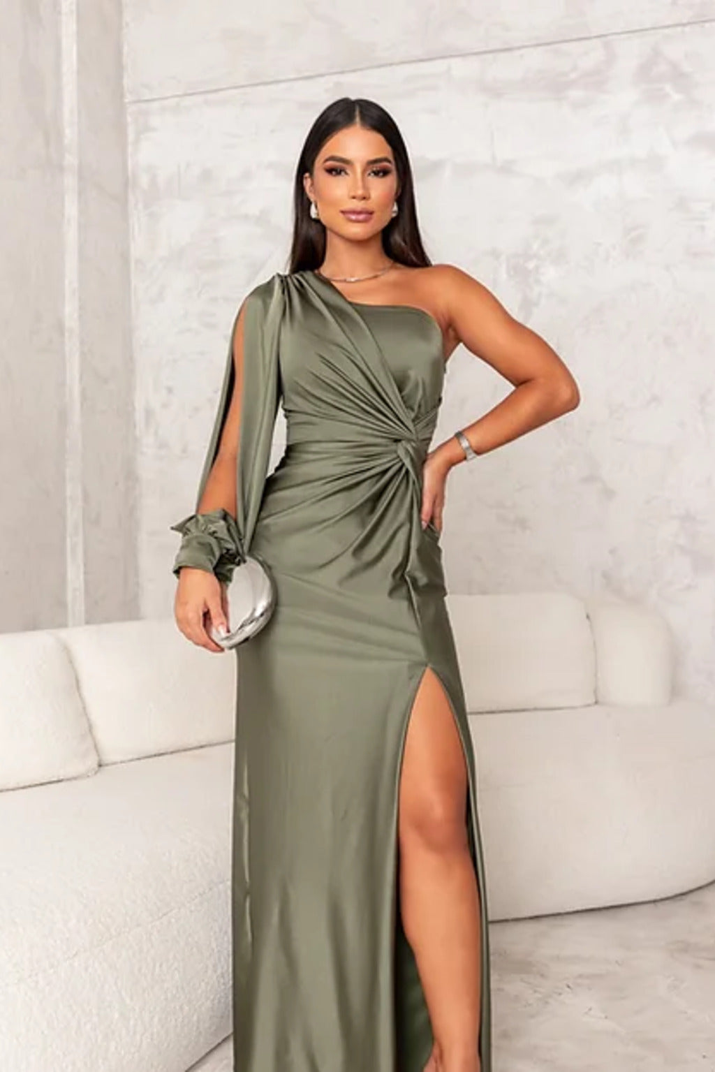 Alissia™ | Luxusné Maxi Šaty s Vysokým Rozparkom