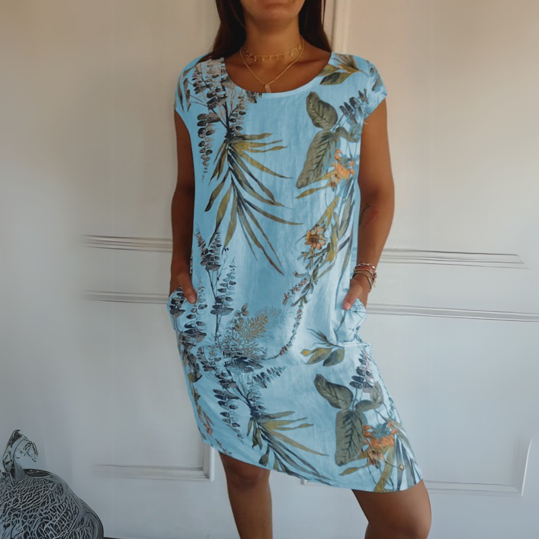 Johana | Elegantné šaty s okrúhlym dekoltom