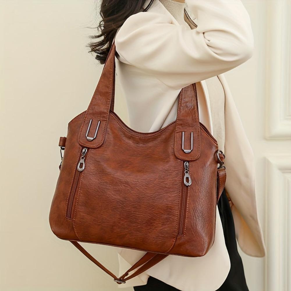 Romy – Retro Shoulder Tote Bag