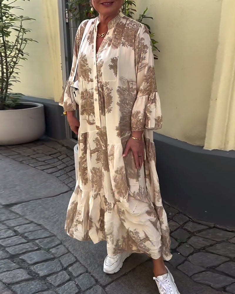 Evella™ | Maxi Dlhé Voľné Šaty (Obmedzená Dostupnosť)
