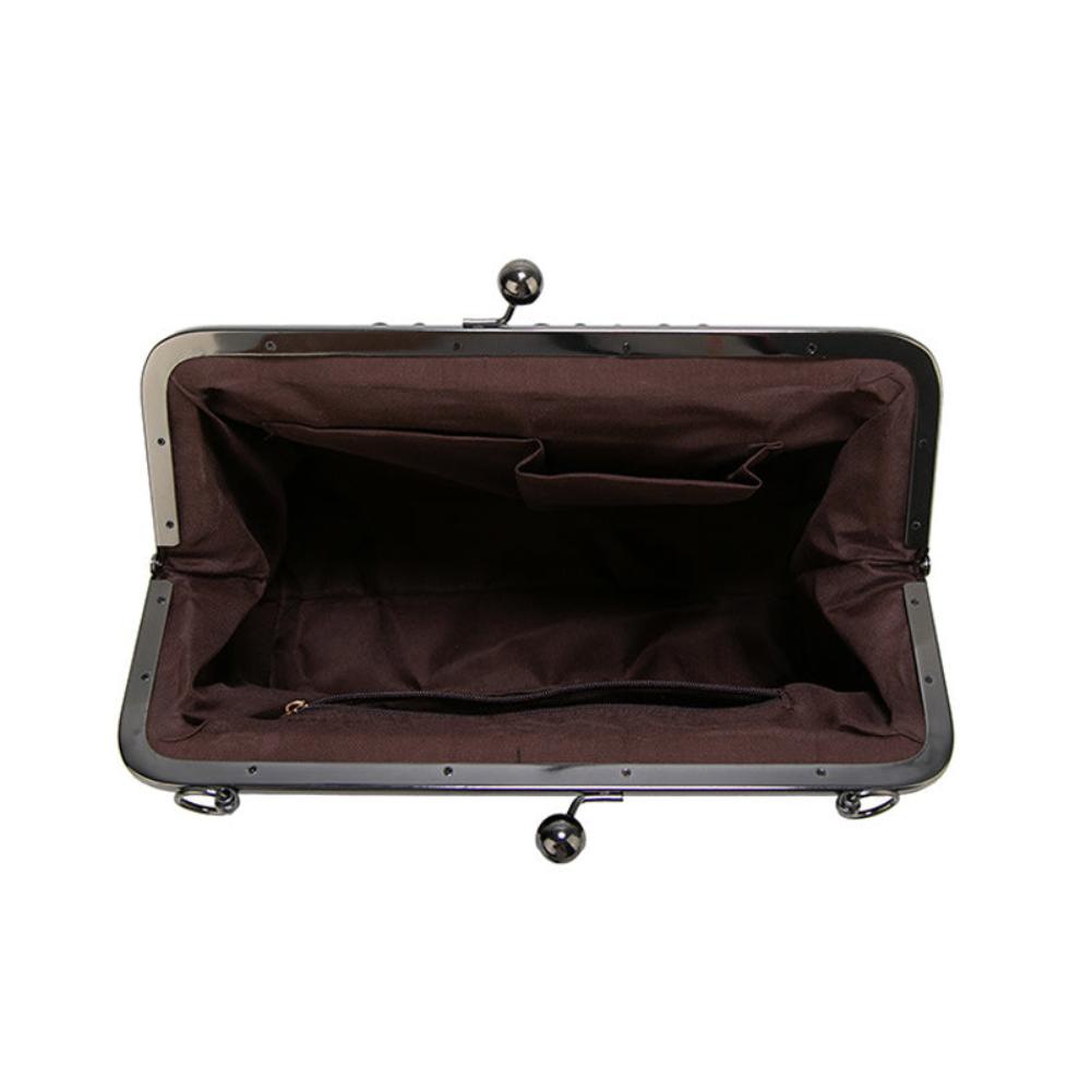 Heidrun – Retro Kiss Lock Handbag