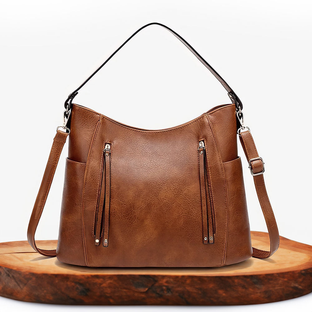 Frida - Elegantní Kožená Crossbody Taška