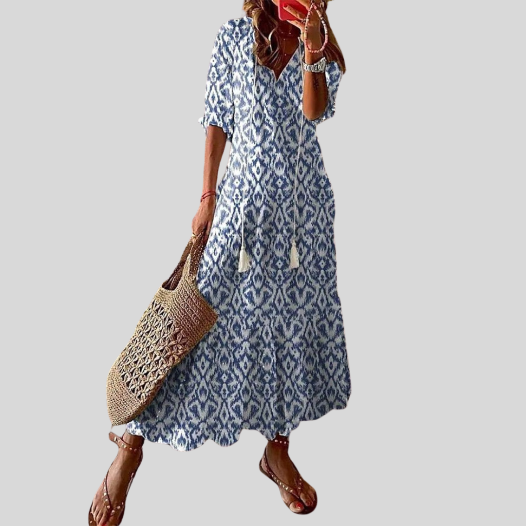 Isabella | Bohemian Lichotivé Maxi Dress