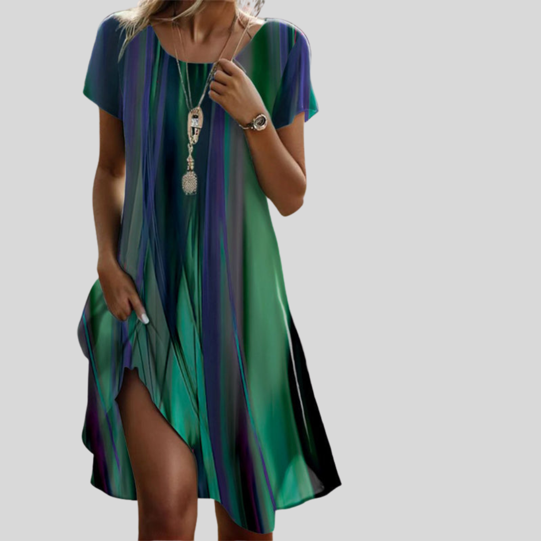 Liora | Bohemian Gradient Dress