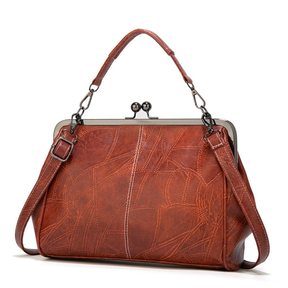 Heidrun – Retro Kiss Lock Handbag