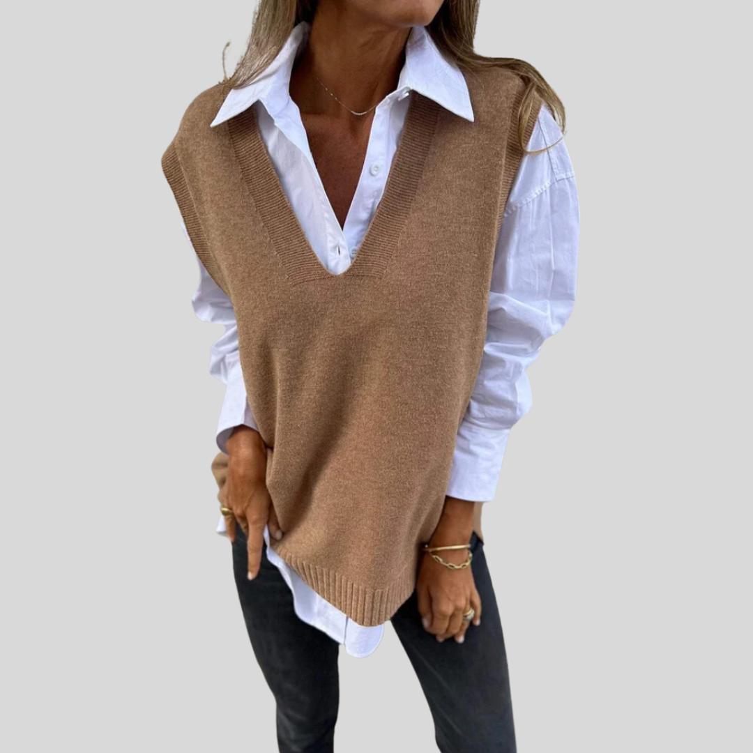 Markéta | Komfortní pletený gilet