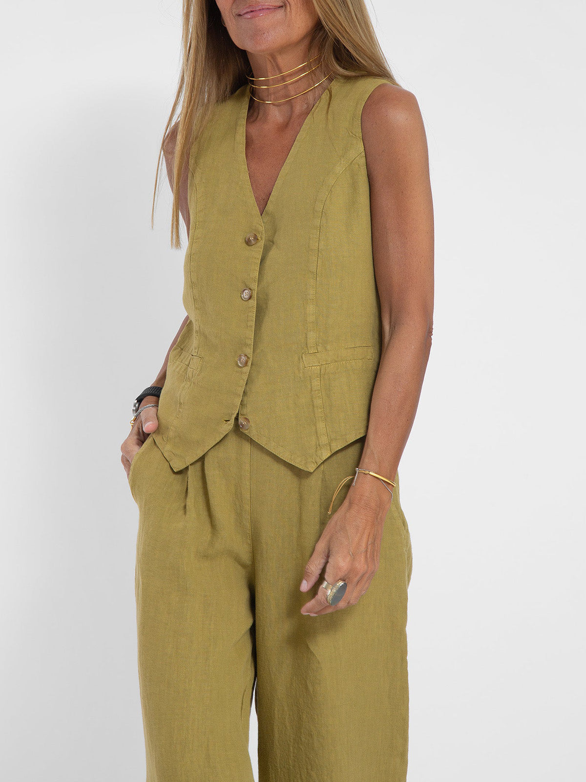 Adelaide™ | Elegantní souprava vesty a kalhot (Téměř vyprodáno)