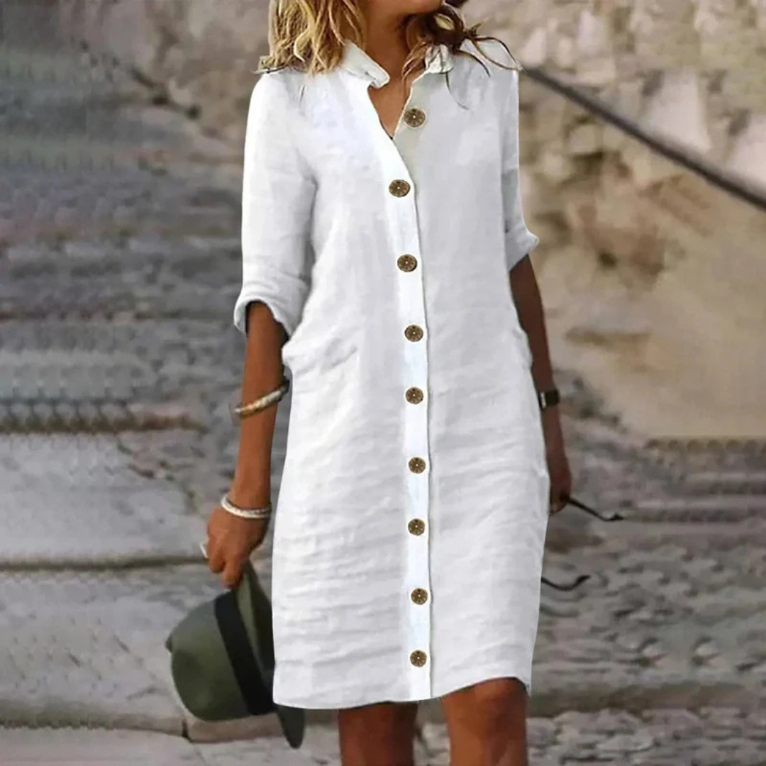 Roxana | Elegantné a pohodlné midi košilové šaty