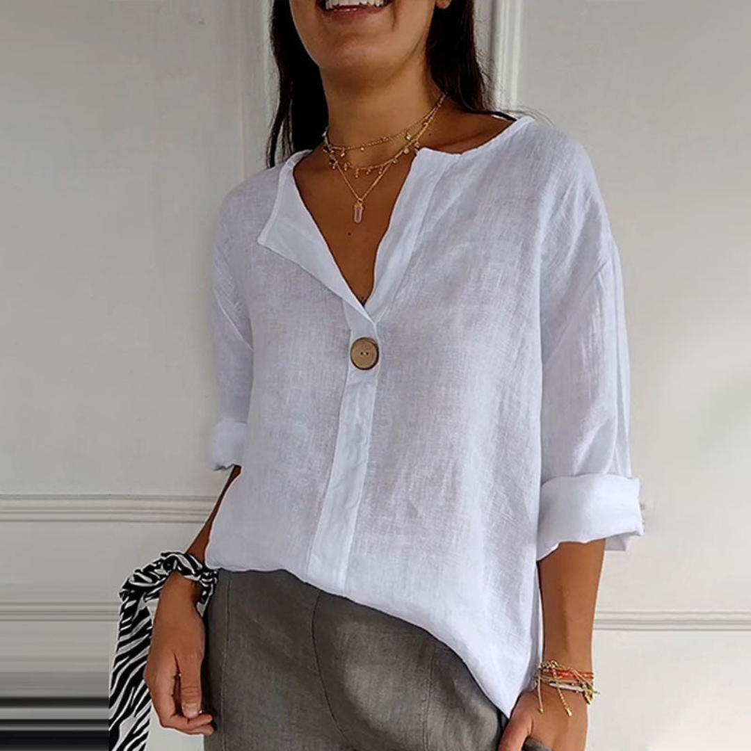 Laura | Elegantná bavlnená košeľa na letné dni