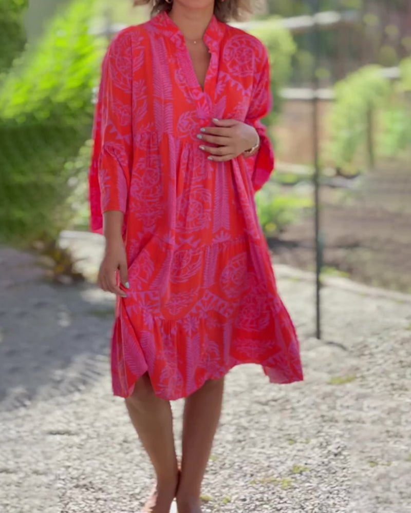 Mareya™ | Boho Chic Flowy Dress