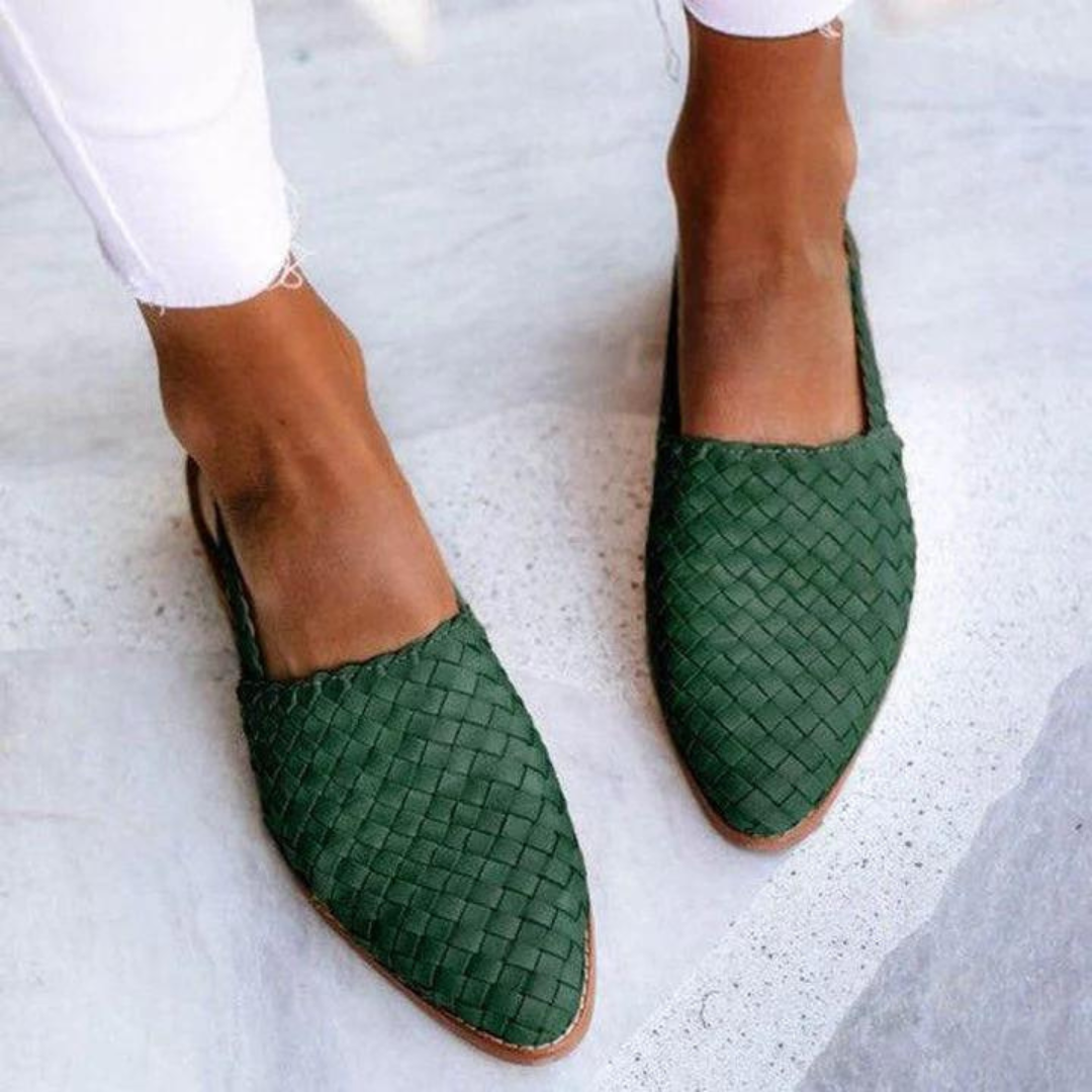 Arielle-Claire™ | Elegantné a pohodlné ručne vyrábané ploché sandále