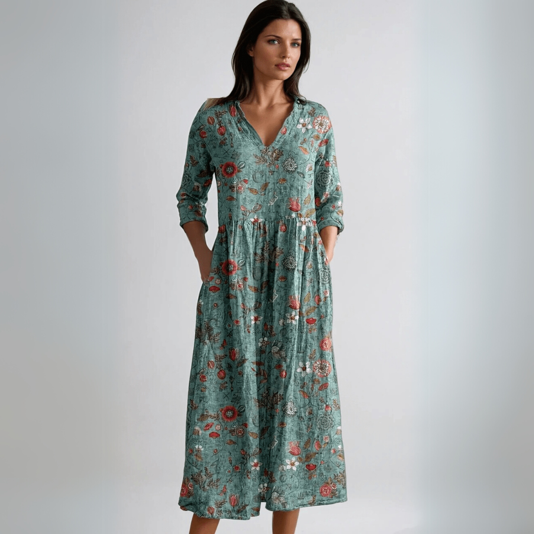 Eliana | Elegantné kvetinové šaty s jemným dizajnom