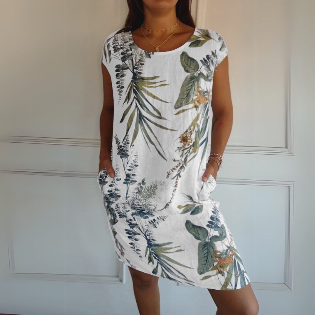 Johana | Elegantné šaty s okrúhlym dekoltom