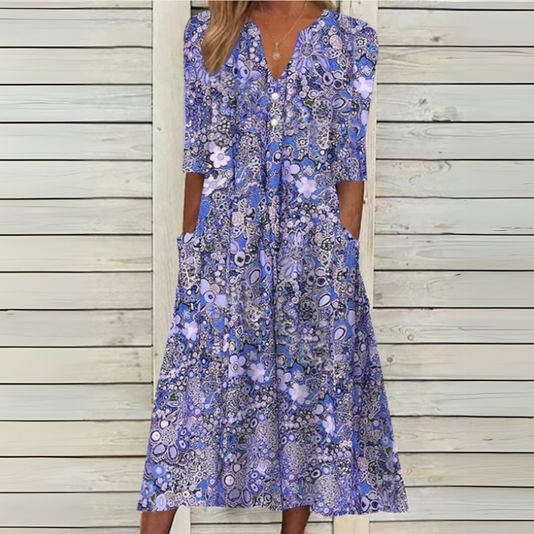 Livia | Pôvabné letné šaty pre prirodzenú eleganciu