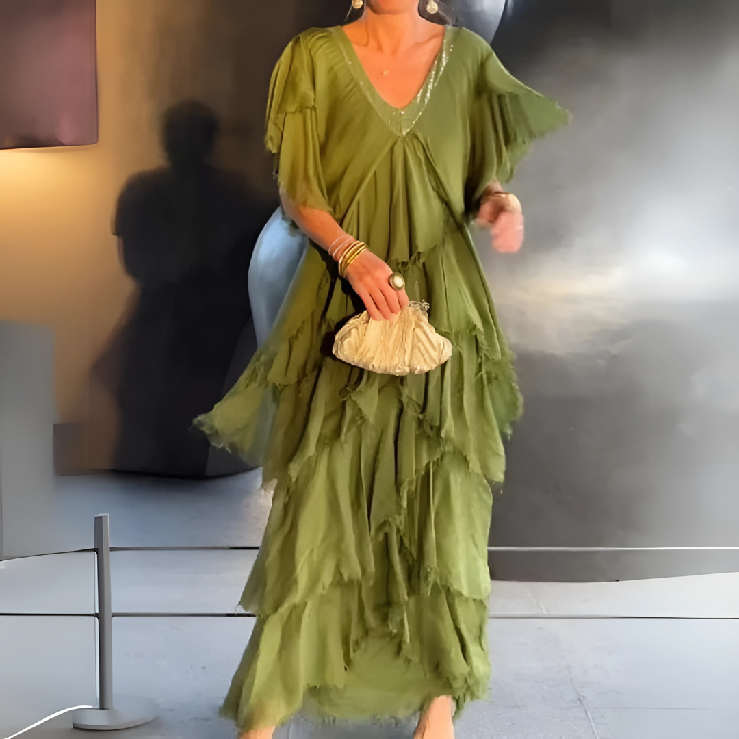 Valerie | Elegantná dlhá čipková šaty
