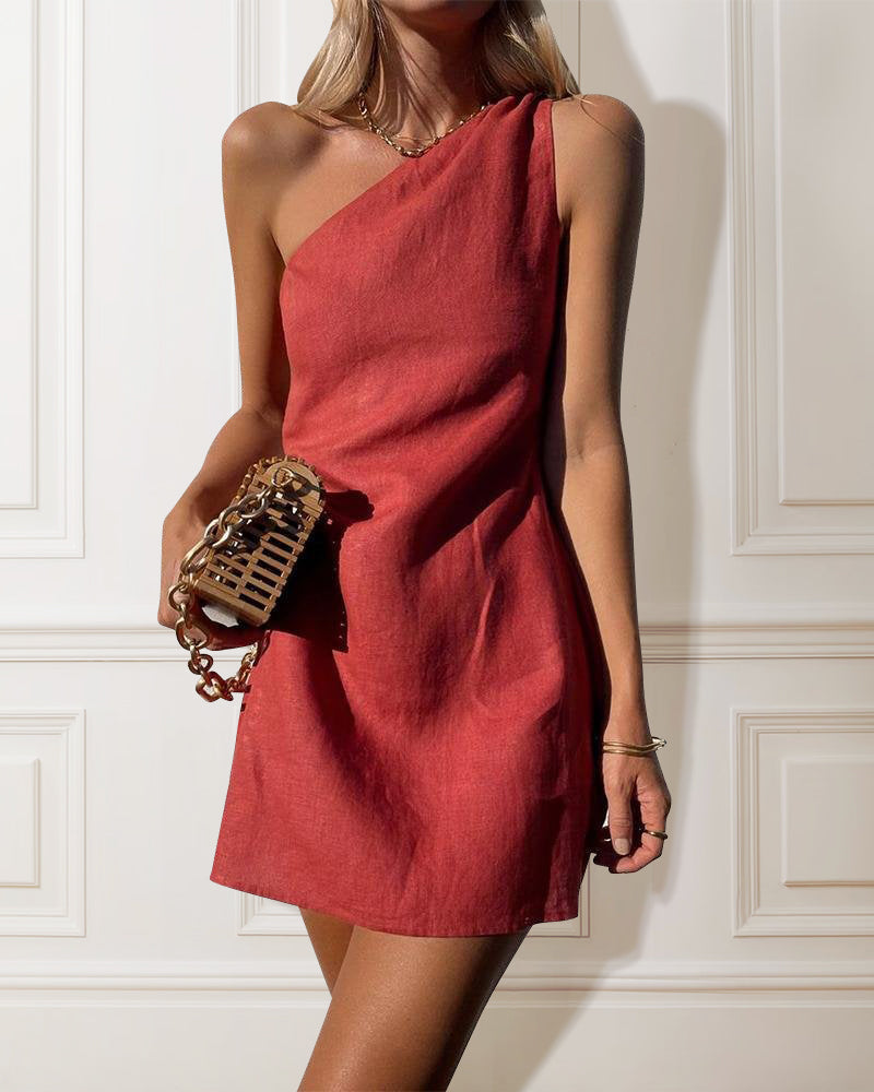 Seleni™ | Mini Halter Dress