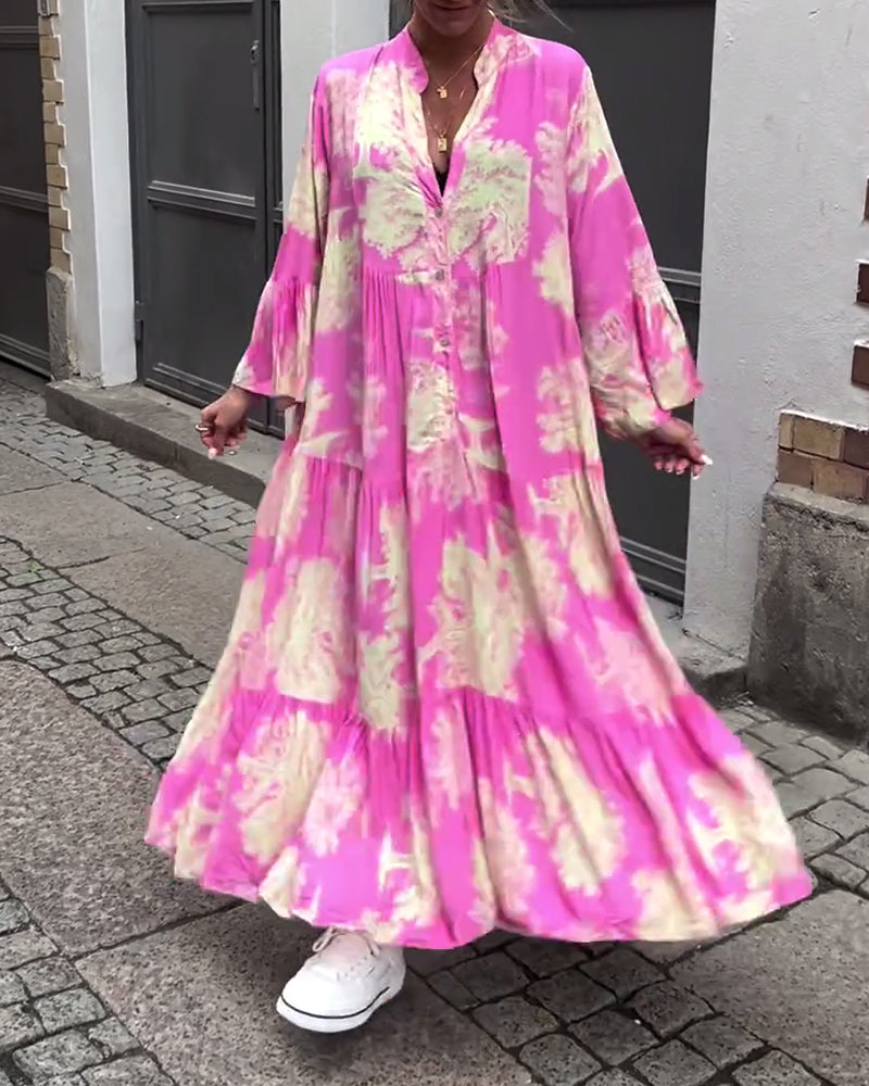 Evella™ | Maxi Dlhé Voľné Šaty (Obmedzená Dostupnosť)