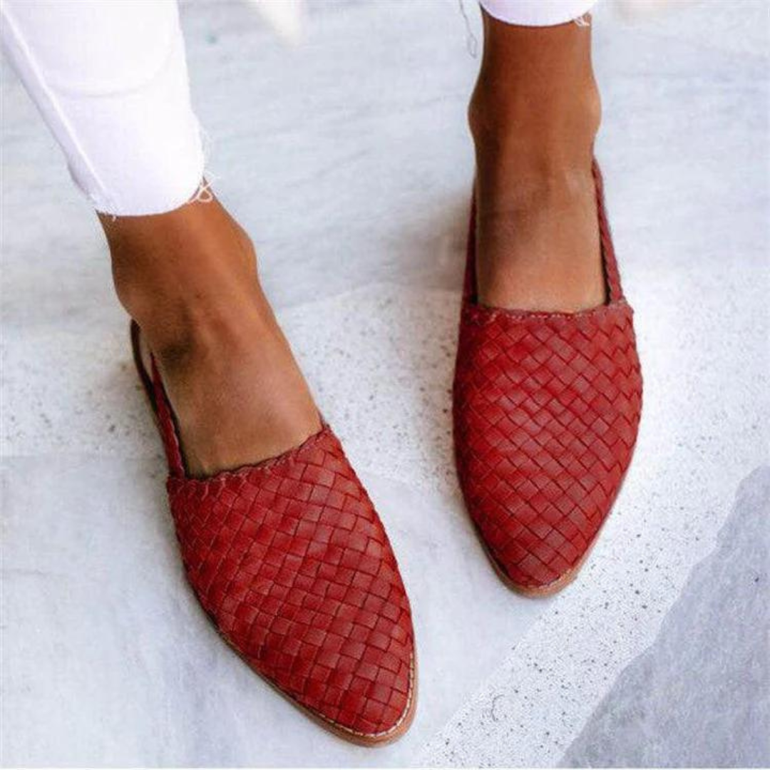 Arielle-Claire™ | Elegantné a pohodlné ručne vyrábané ploché sandále