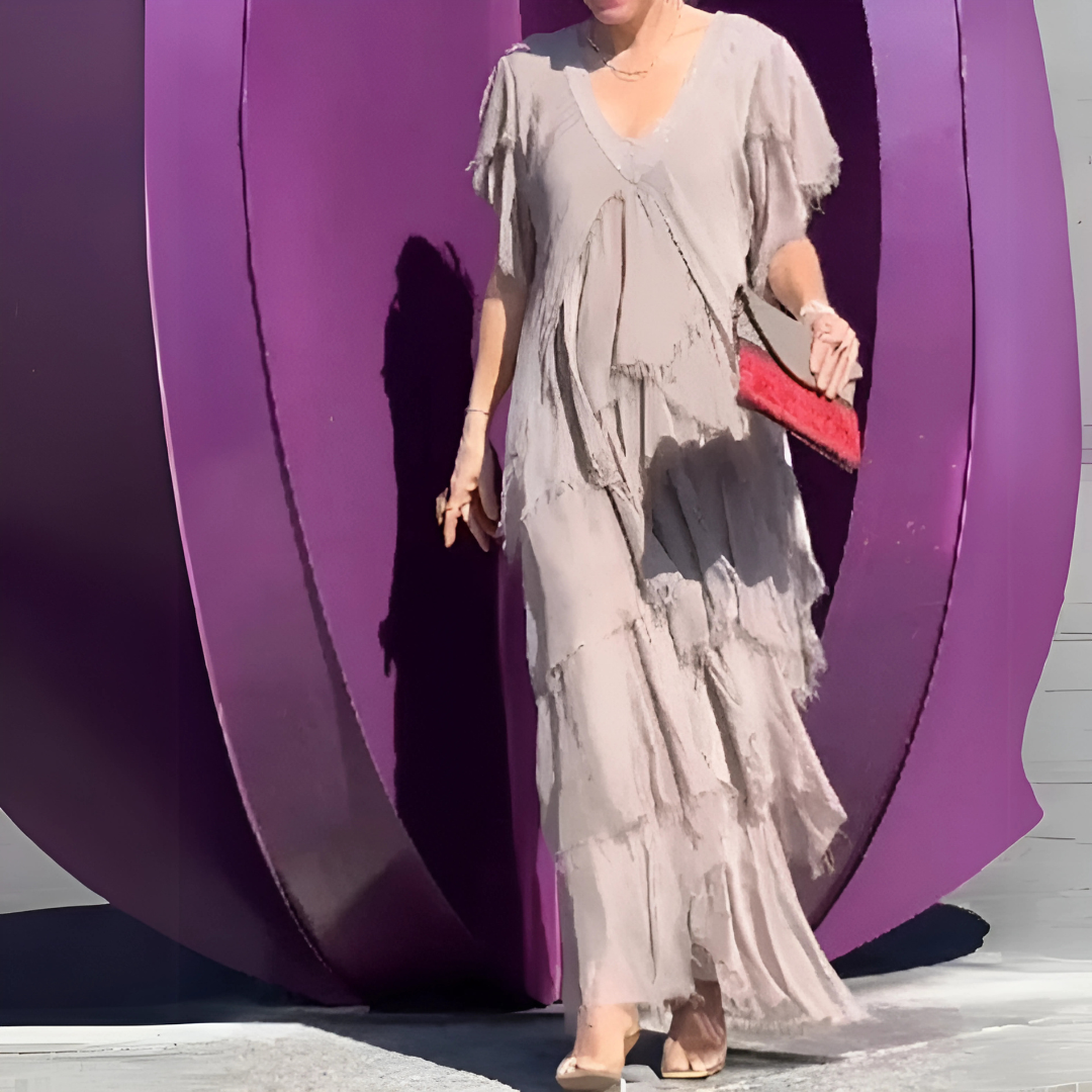 Valerie | Elegantná dlhá čipková šaty