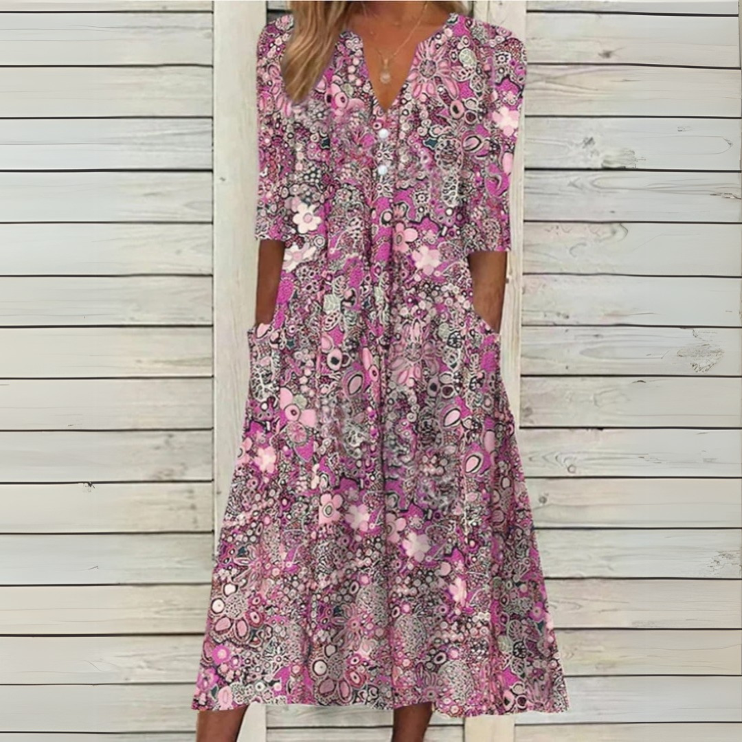 Livia | Pôvabné letné šaty pre prirodzenú eleganciu