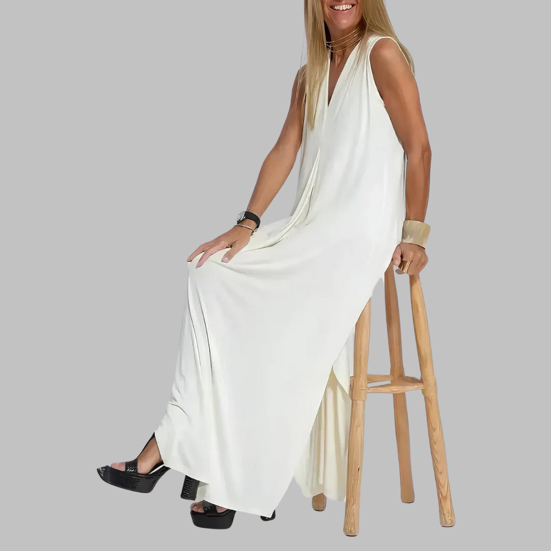 Jana | Elegantné maxi šaty s zodpovedajúcim sveterom - DARČEK ZDARMA!