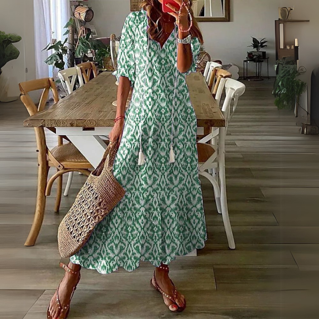 Isabella | Bohemian Lichotivé Maxi Dress