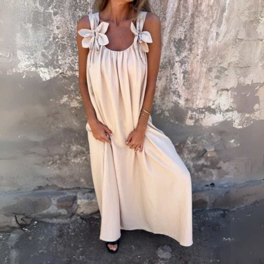 Stella | Elegantné letné šaty s U-výstrihom