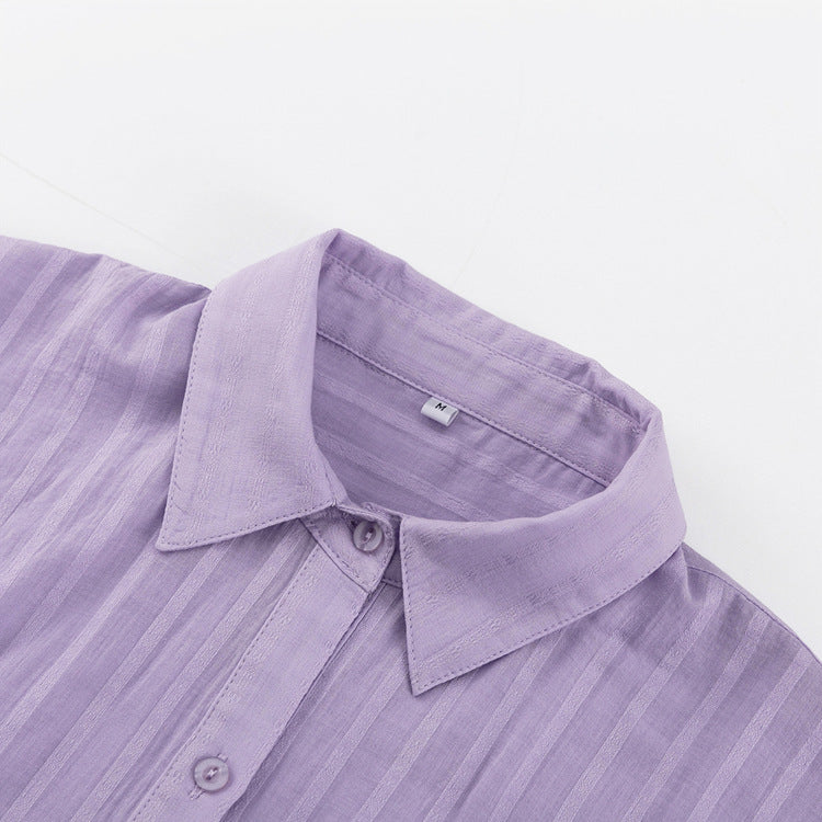 Liliane™ | Elegantná Sada Košele na Gombíky a Krátkych Nohavíc