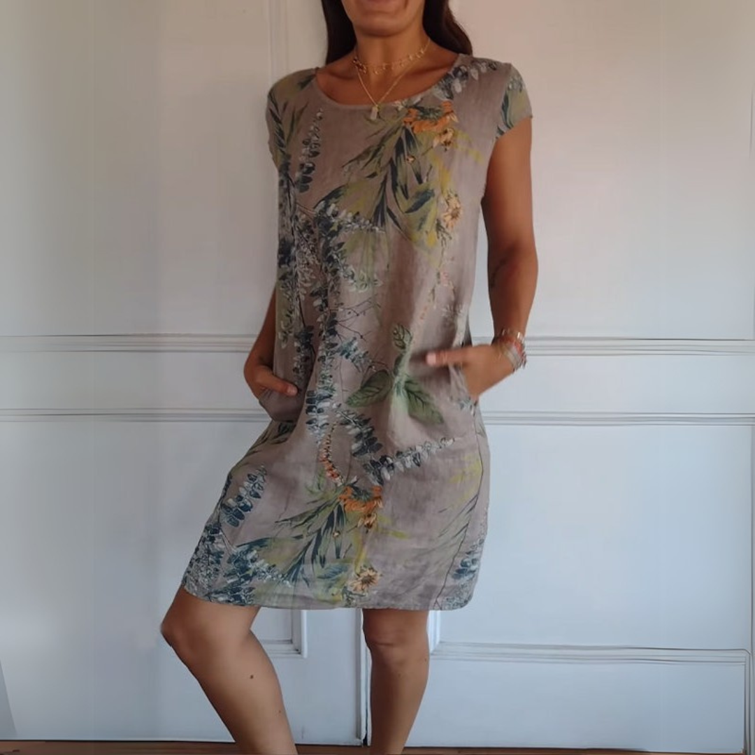 Johana | Elegantné šaty s okrúhlym dekoltom
