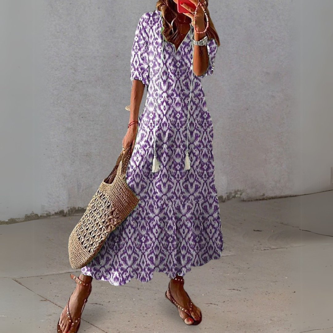 Isabella | Bohemian Lichotivé Maxi Dress