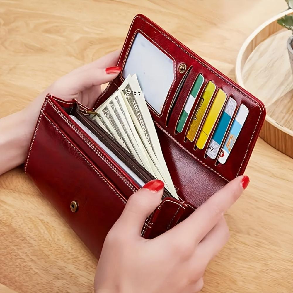 Ulrike – Elegantná bifold kožená peňaženka