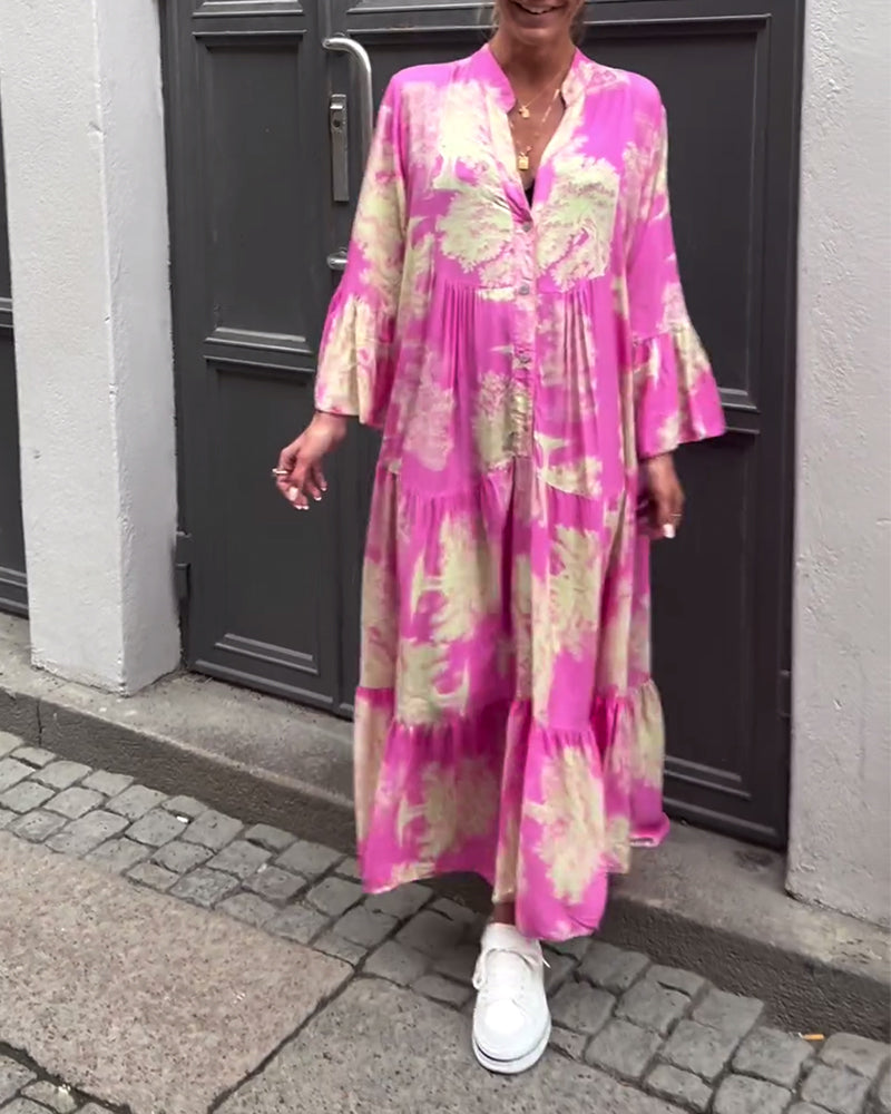 Evella™ | Maxi Dlhé Voľné Šaty (Obmedzená Dostupnosť)