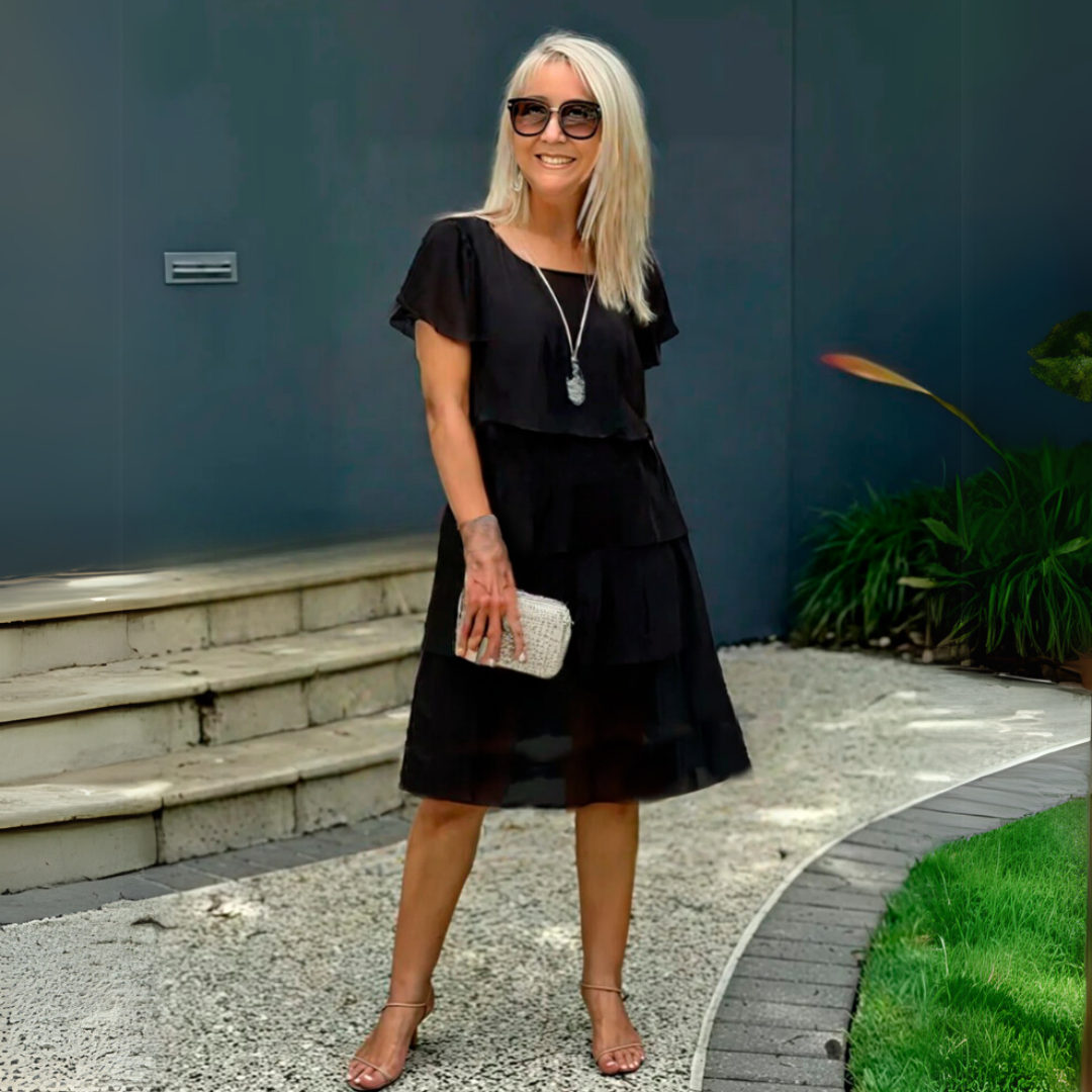 Sofie | Elegantné šaty z luxusnej tkaniny