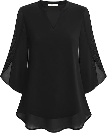 Amalyn™ | Elegantná Blúzka s Rukávmi