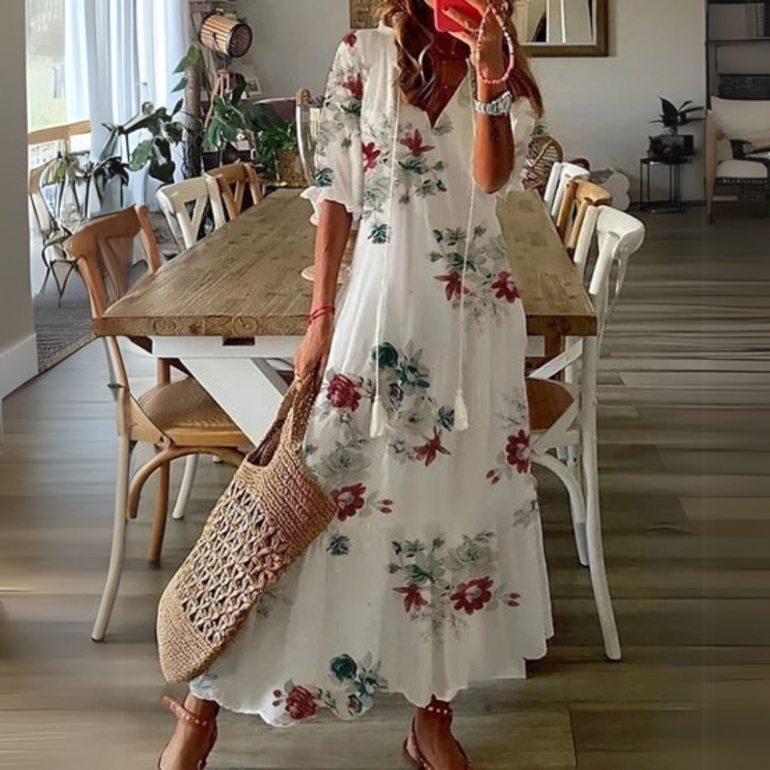 Isabella | Bohemian Lichotivé Maxi Dress