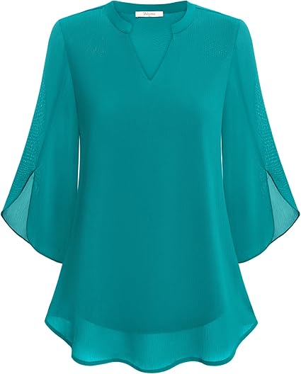 Amalyn™ | Elegantná Blúzka s Rukávmi