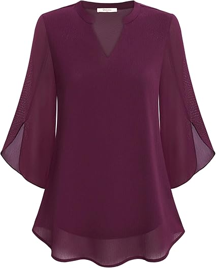 Amalyn™ | Elegantná Blúzka s Rukávmi
