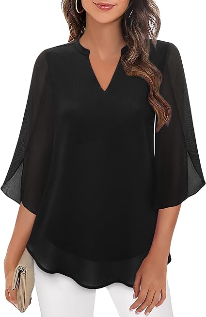 Amalyn™ | Elegantná Blúzka s Rukávmi