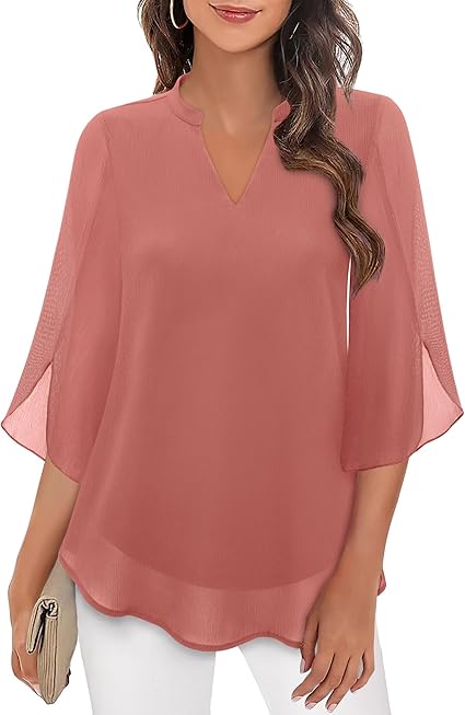 Amalyn™ | Elegantná Blúzka s Rukávmi