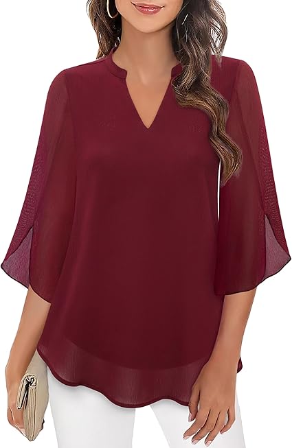 Amalyn™ | Elegantná Blúzka s Rukávmi