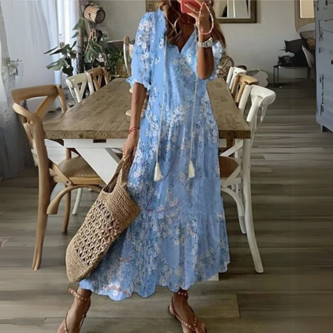 Isabella | Bohemian Lichotivé Maxi Dress