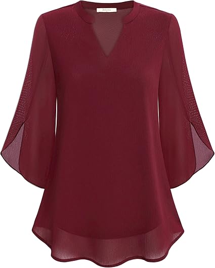 Amalyn™ | Elegantná Blúzka s Rukávmi