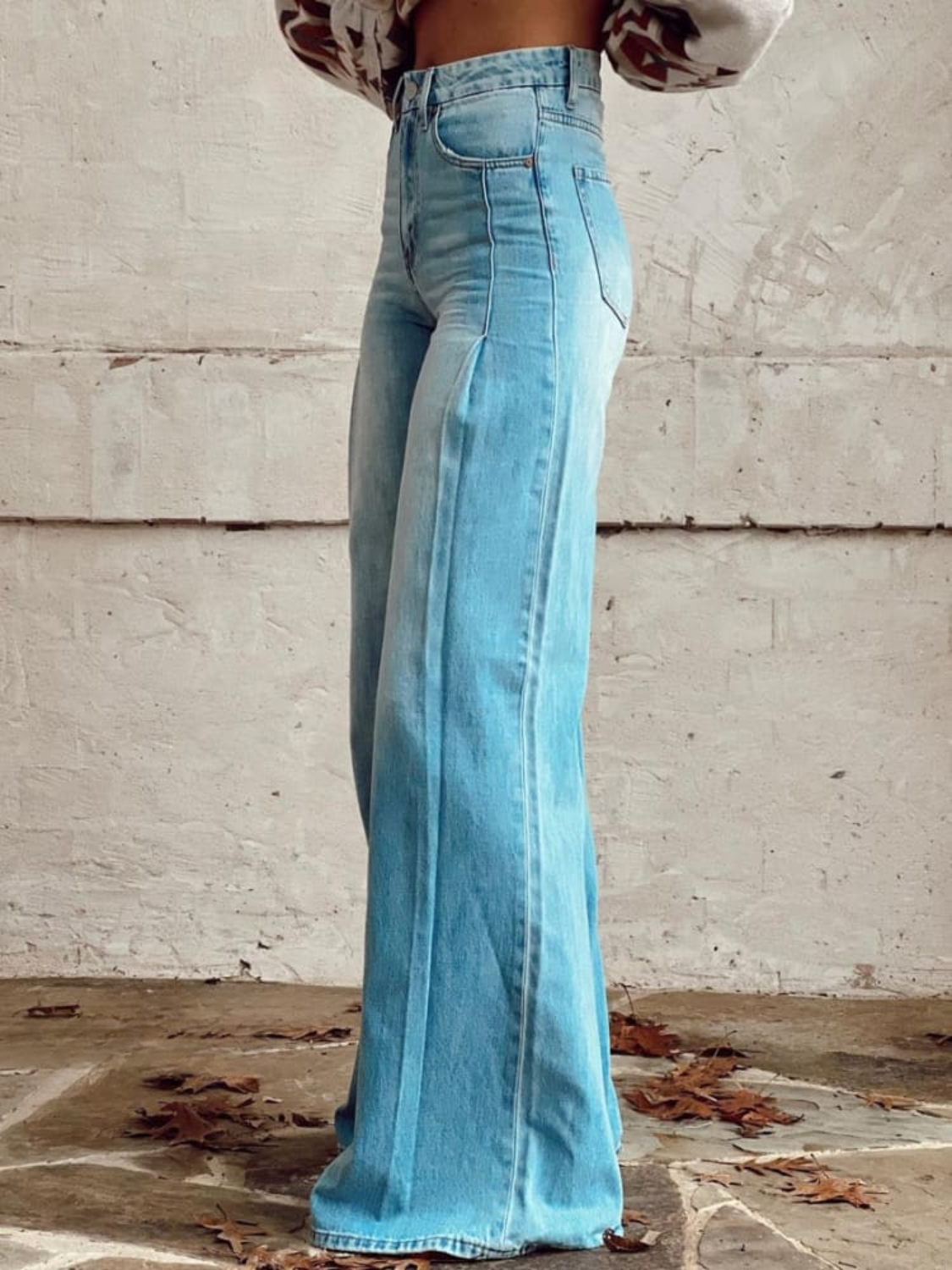 Ellis - Vintage-Inspired Wide-Leg Trousers
