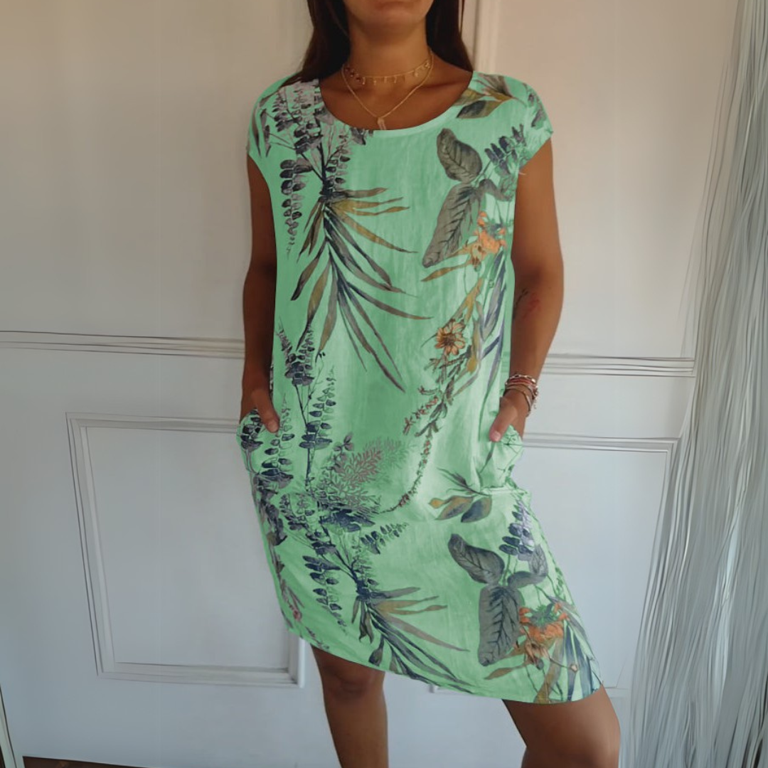 Johana | Elegantné šaty s okrúhlym dekoltom