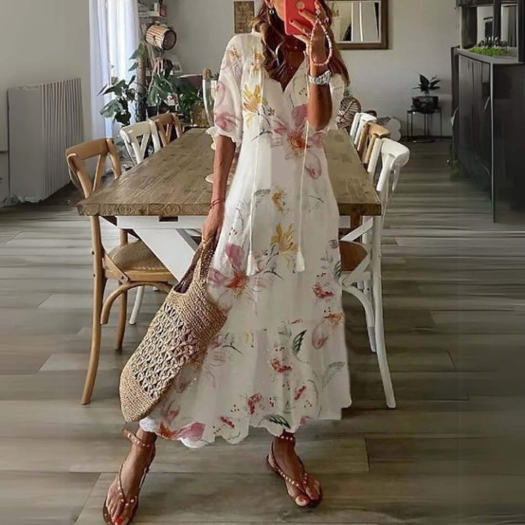 Isabella | Bohemian Lichotivé Maxi Dress