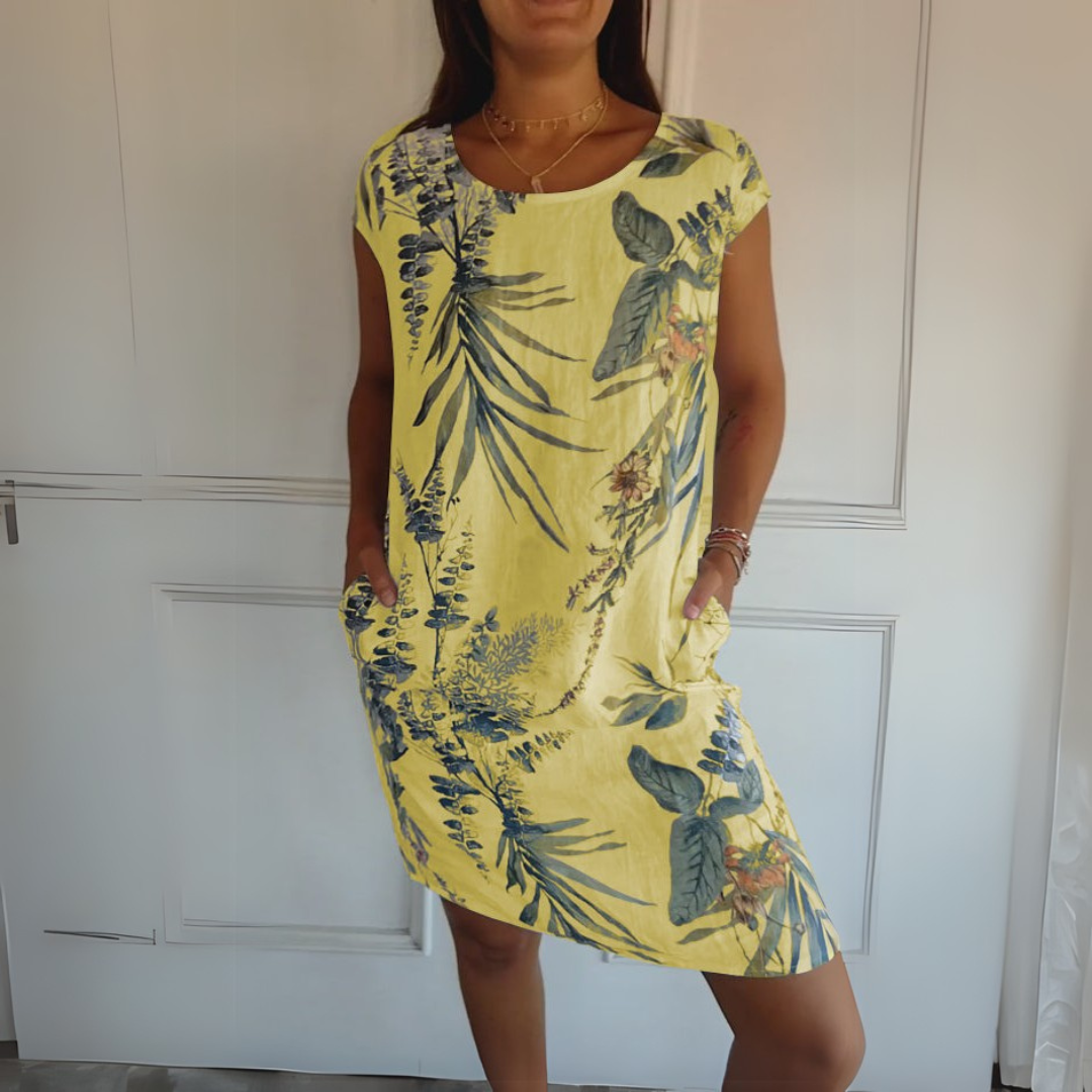 Johana | Elegantné šaty s okrúhlym dekoltom