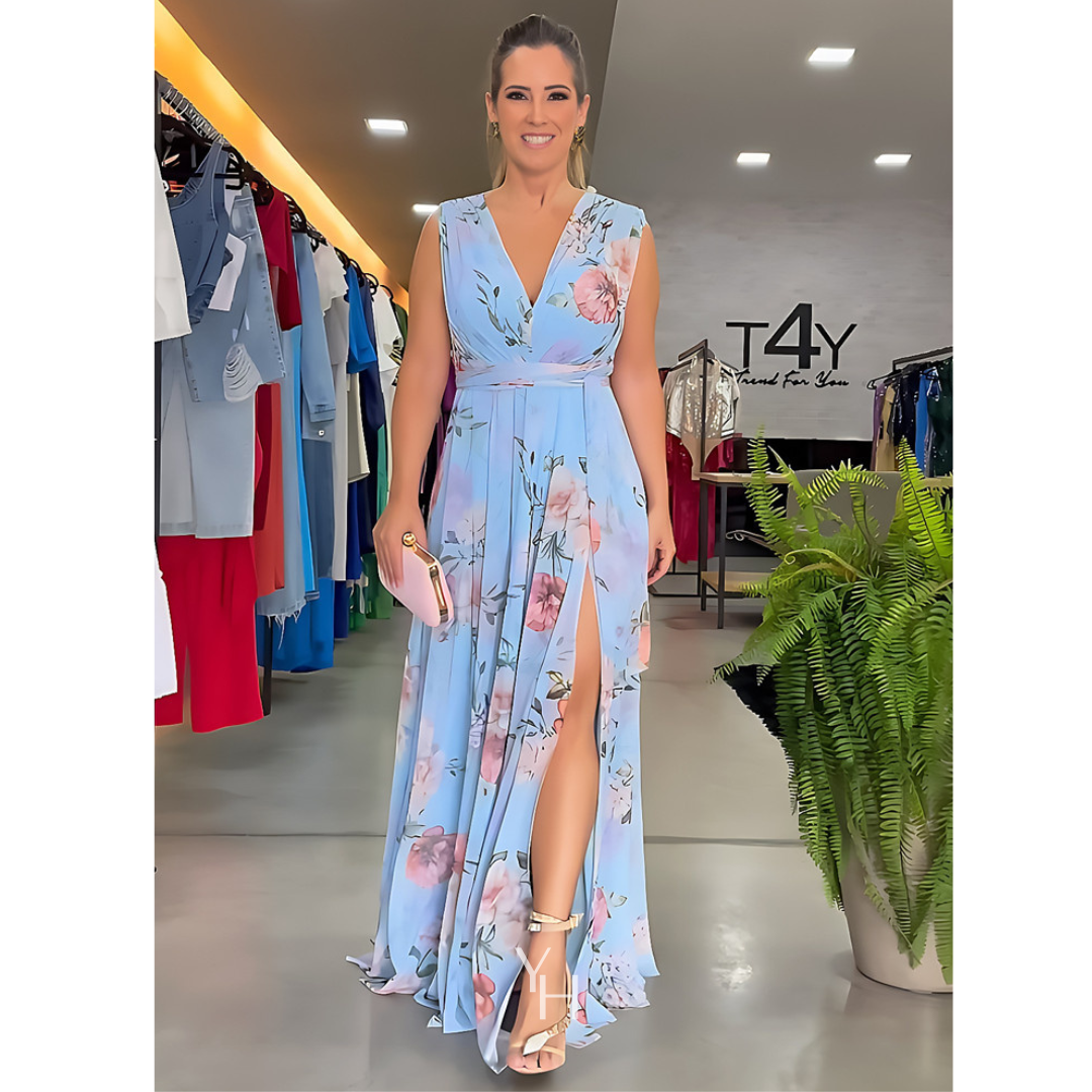 Elaria™ | Elegantné Maxi Šaty Chic (Obmedzená dostupnosť)
