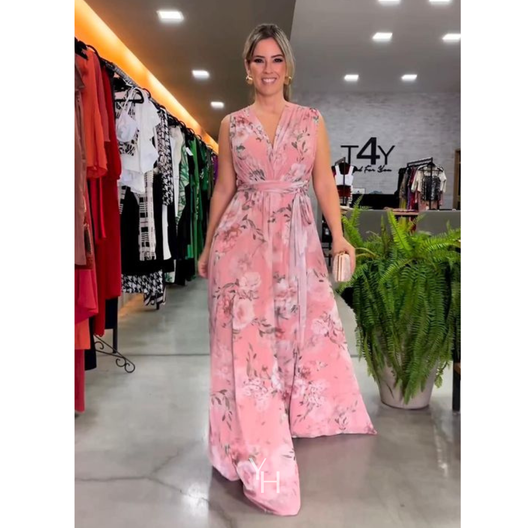 Elaria™ | Elegantné Maxi Šaty Chic (Obmedzená dostupnosť)